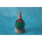 Bague-Reglable-acier-Polymere-Multicolor-1