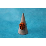 Bague-Acier-Reglable-Polymere-Orange-Motif-Noir (3)