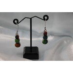 Boucle-Oreille-Pendante-Acier-Argente-Polymere-Multicolores-2
