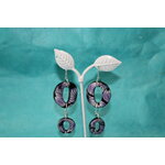 Boucle-Oreille-Polymere-Fleurs-Violette-Noir-5