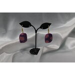 Boucle-Oreille-Polymere-Fleurs-Rose-Violette (5)