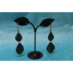 Boucle-Oreille-Pendente-Polymere-Marbrure-Verte-Noir (4)
