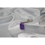 Porte-Cle-Poire-Polymere-Rose-Violet (5)