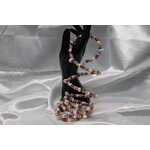 Bracelet-Multi-Rangs-Perles-Rocailles-Multicolores-Coquillage-Veritable (2)