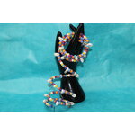 Bracelet-Multi-Rangs-Perles-Rocailles-Multicolores-Coquillage-Veritable (16)