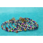 Bracelet-Multi-Rangs-Divers-Perles-Multicolores-Petits-Pompons (3)