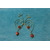 Boucle-Oreille-Pendente-Fil-Cuivre-Dore-Perles-Rhodonite-Facette-Veritable-1