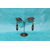 Boucle-Oreille-Fil-Cuivre-argente-Perles-Grenat-Marron-1