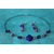 Parure-Collier-Boucle d'Oreille-Perles en Verre OutreMer