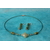 Parure-Collier-Boucle d'Oreille en Perles de Serpentine Véritable (6)
