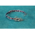 Bracelet Fil Cuivre Argenté et Aluminium Violet (5)
