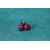 Boucle d'Oreille Support Dormeuse  et Pâte polymère Couleur Rose et Violet (4)