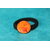 ChouChou-Pâte Polymère Orange-Décalcomanie Fleuris-Support Bronze (4)