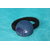 ChouChou-Pâte Polymère Bleu-Décalcomanie Marbré-Support Bronze (4)