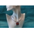 Collier-Acier-Argente-Cabochon-Carre-Polymere-Marbre-Violet-Fleur-Orange-2