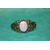 Bracelet-Reglable-Acier-Bronze-Cabochon-Polymere-Blanc-Parme-8