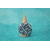 Bague-Reglable-Acier-Cabochon-Rond-Polymere-Noir-Bleu (4)