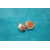 Boucle-Oreille-Acier-Argente-Clou-Oreille-Polymere-Orange-Blanc-4