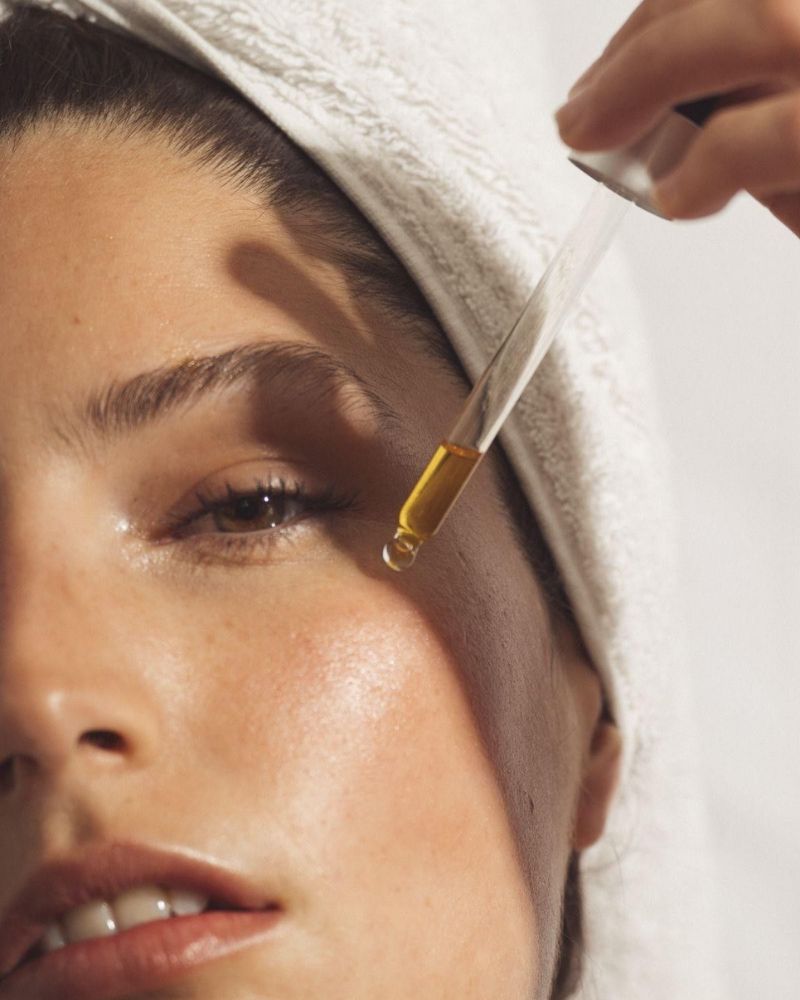 Soin du visage relaxant