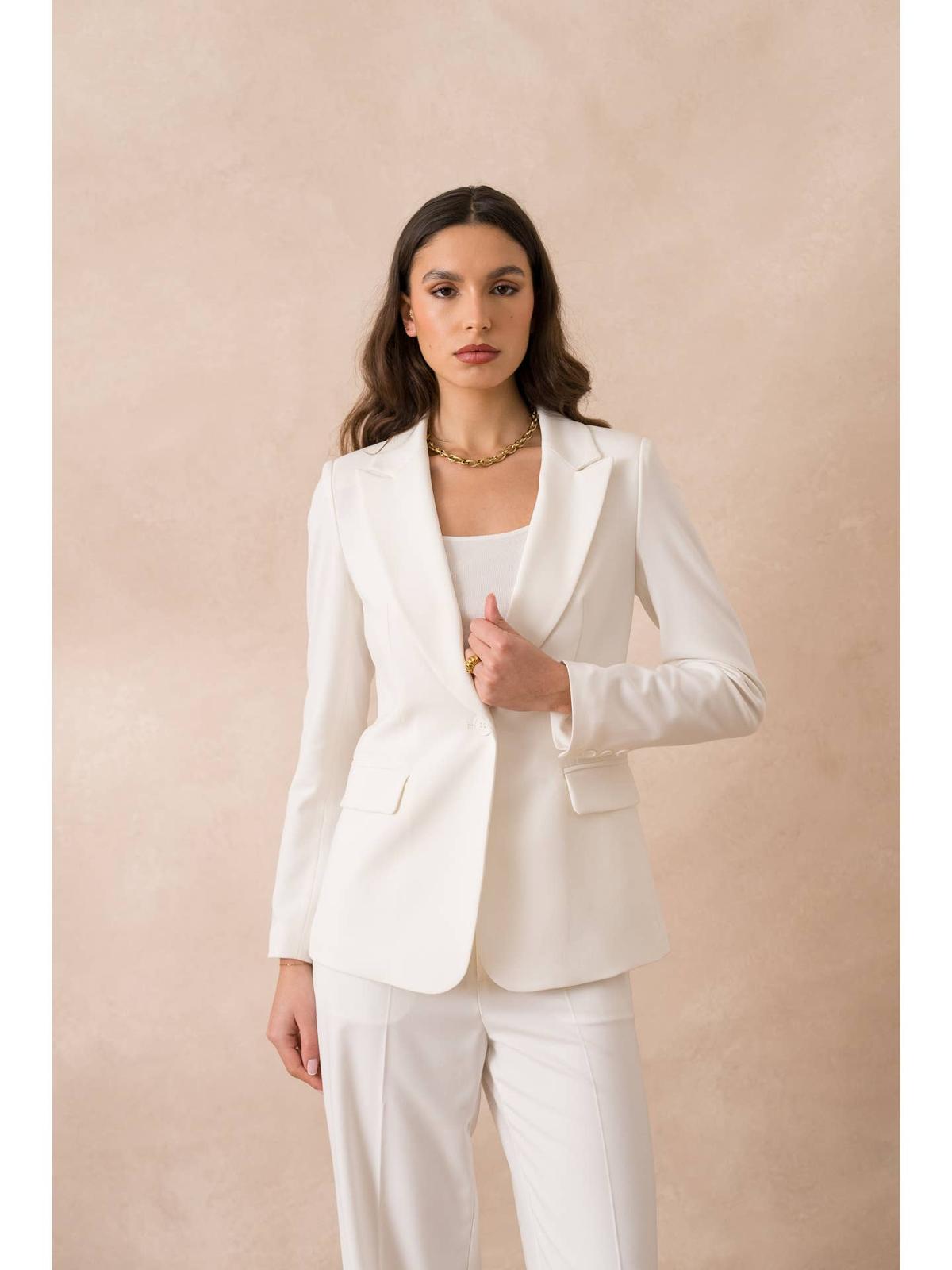 Veste Tailleur Coupe Ajustée