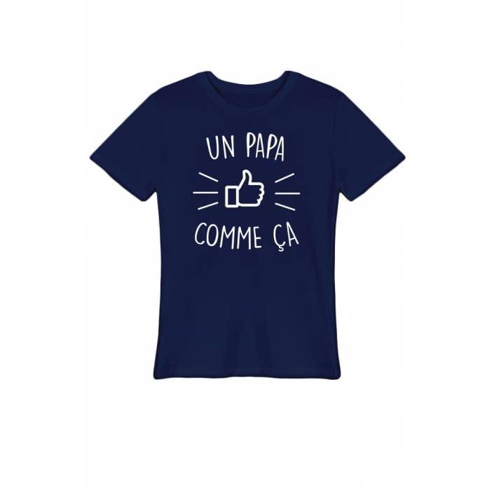 T-shirt homme - un papa comme ça