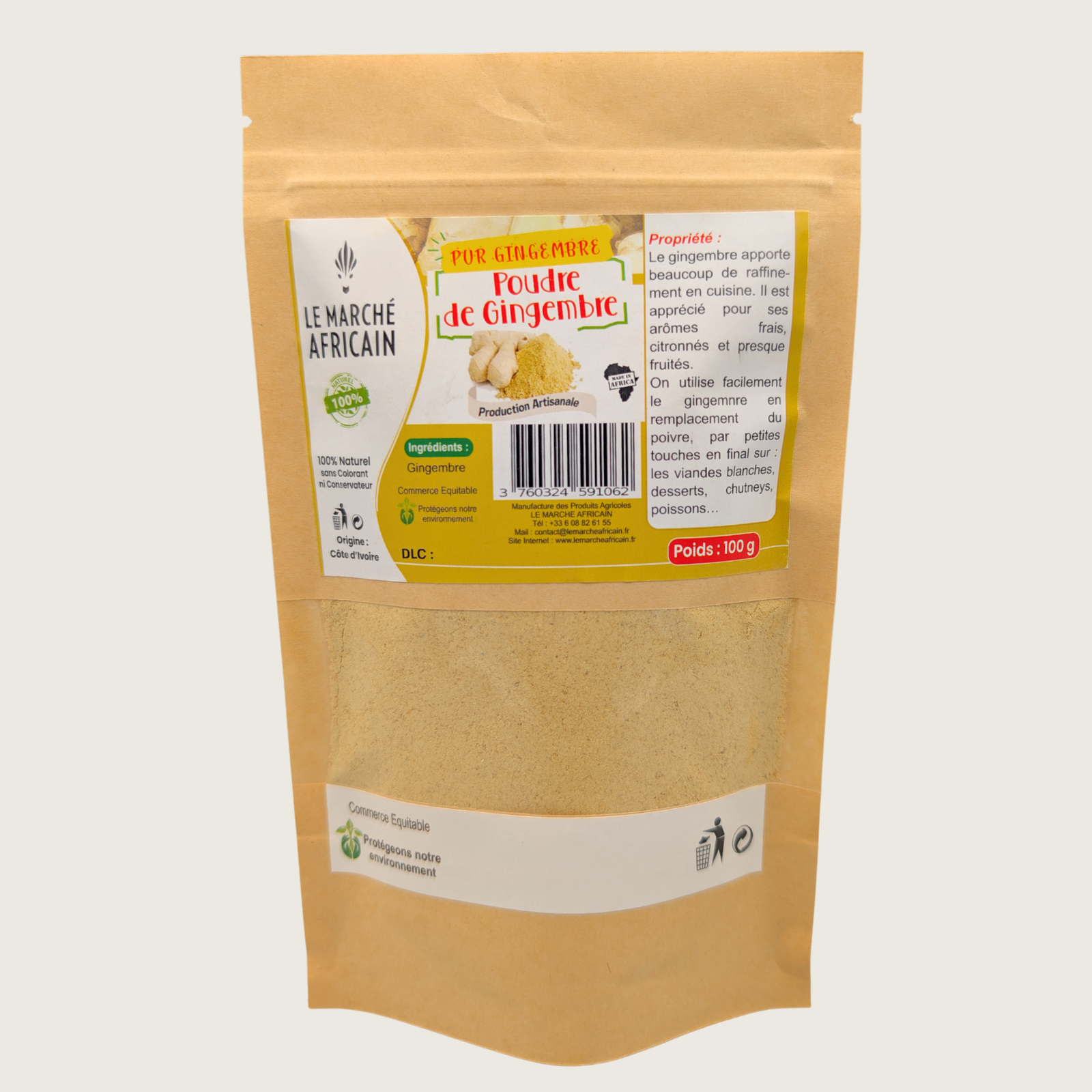 poudre de gingembre