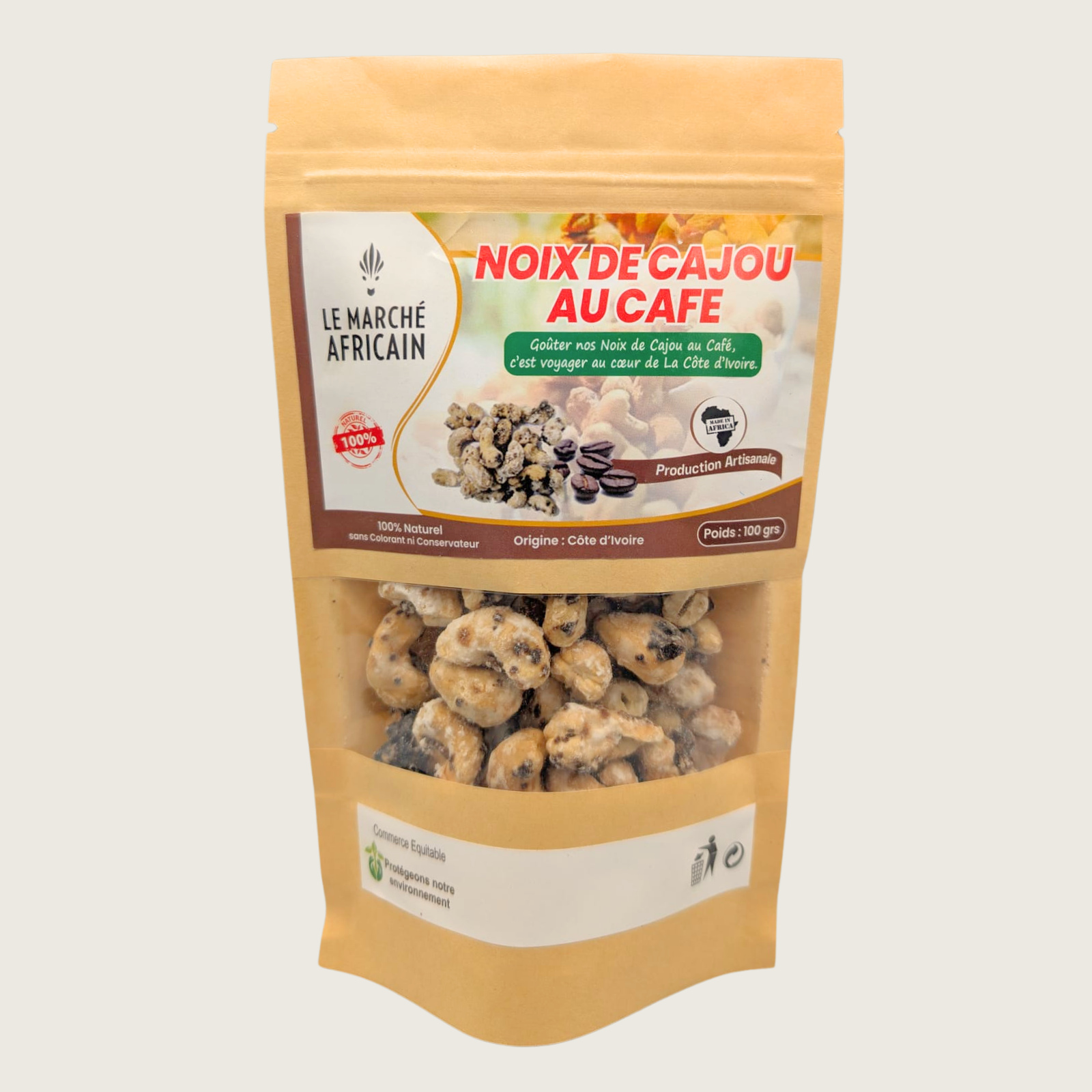 noix de cajou au coco