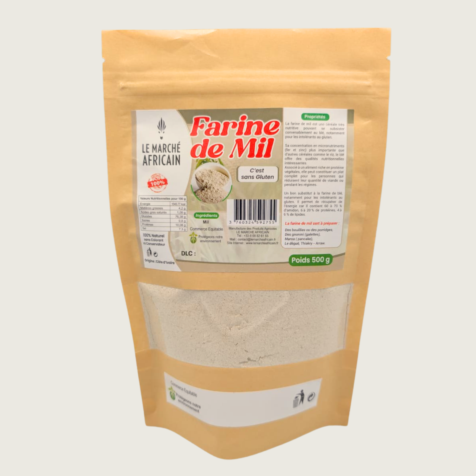 Farine de Mil 500g