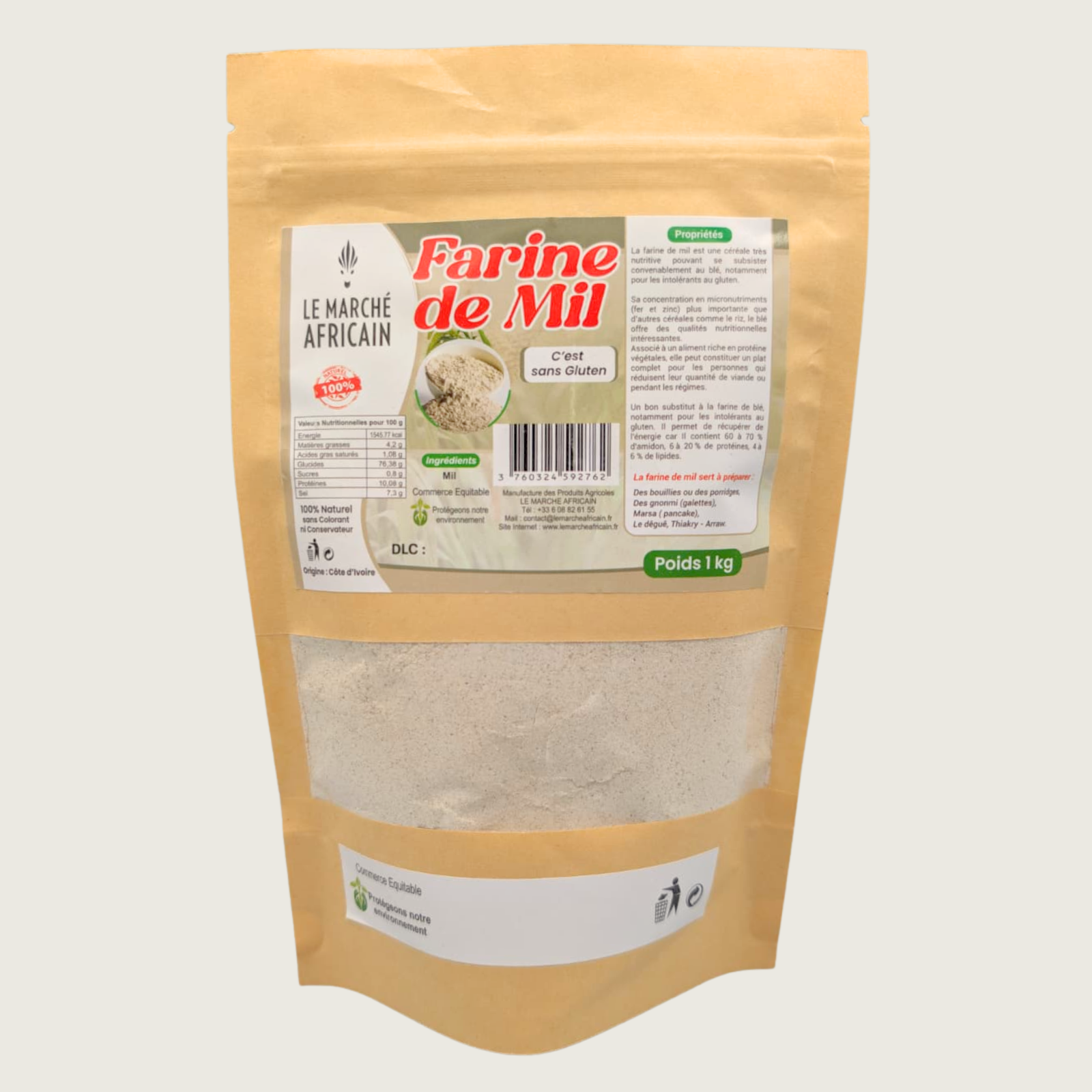 Farine de Mil 1kg