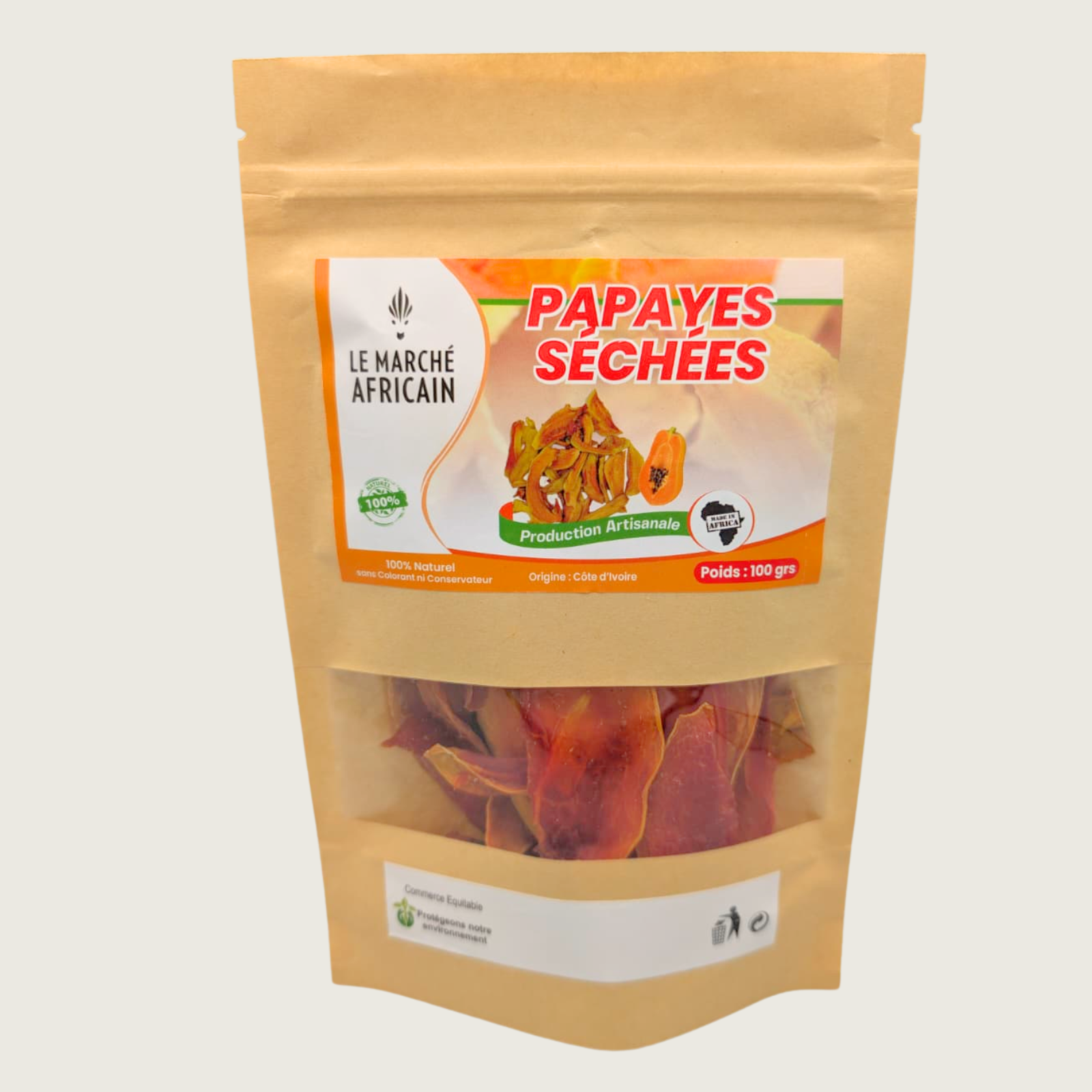 Papayes Séchées