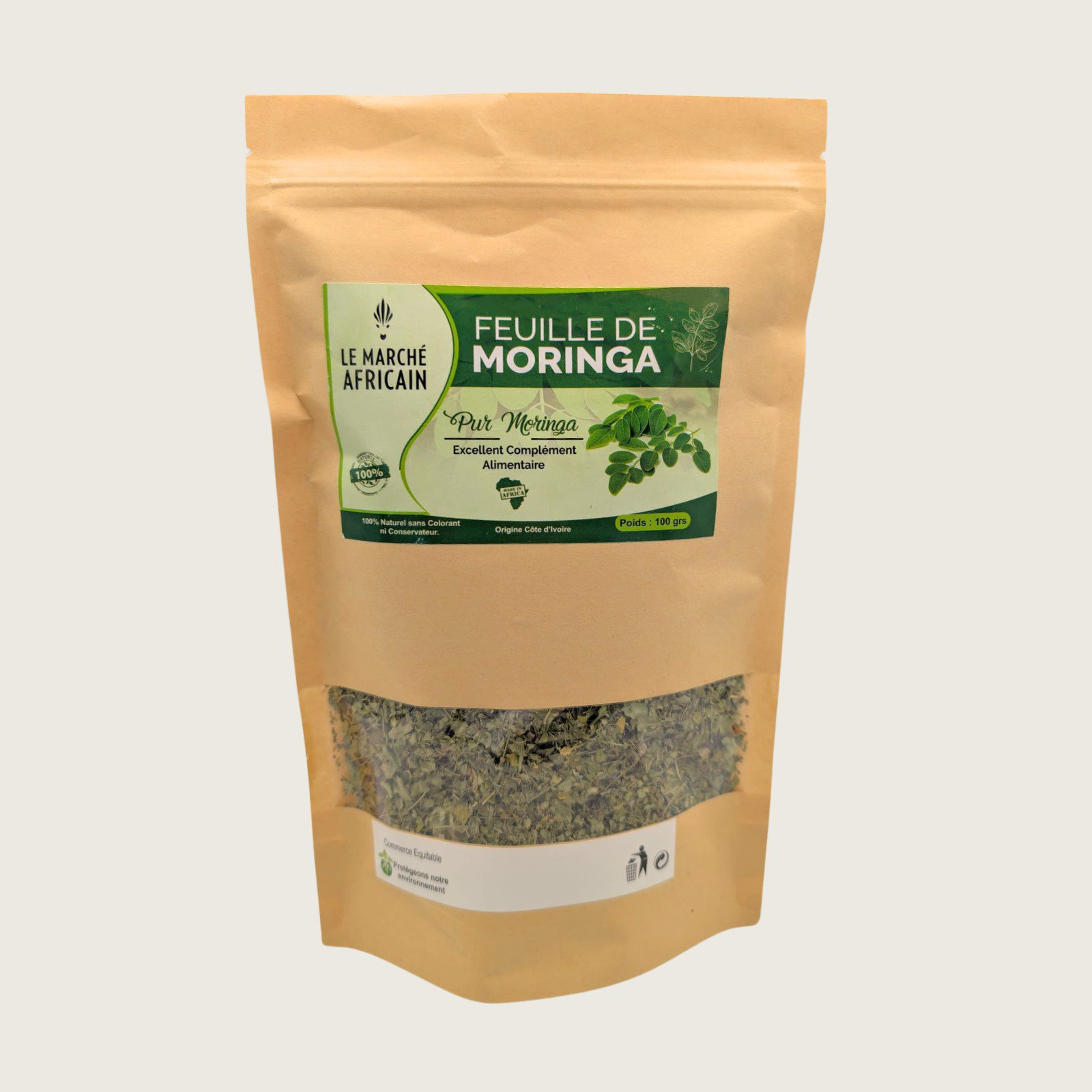 Feuilles moringa