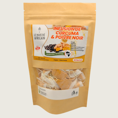 infusion curcuma poivre