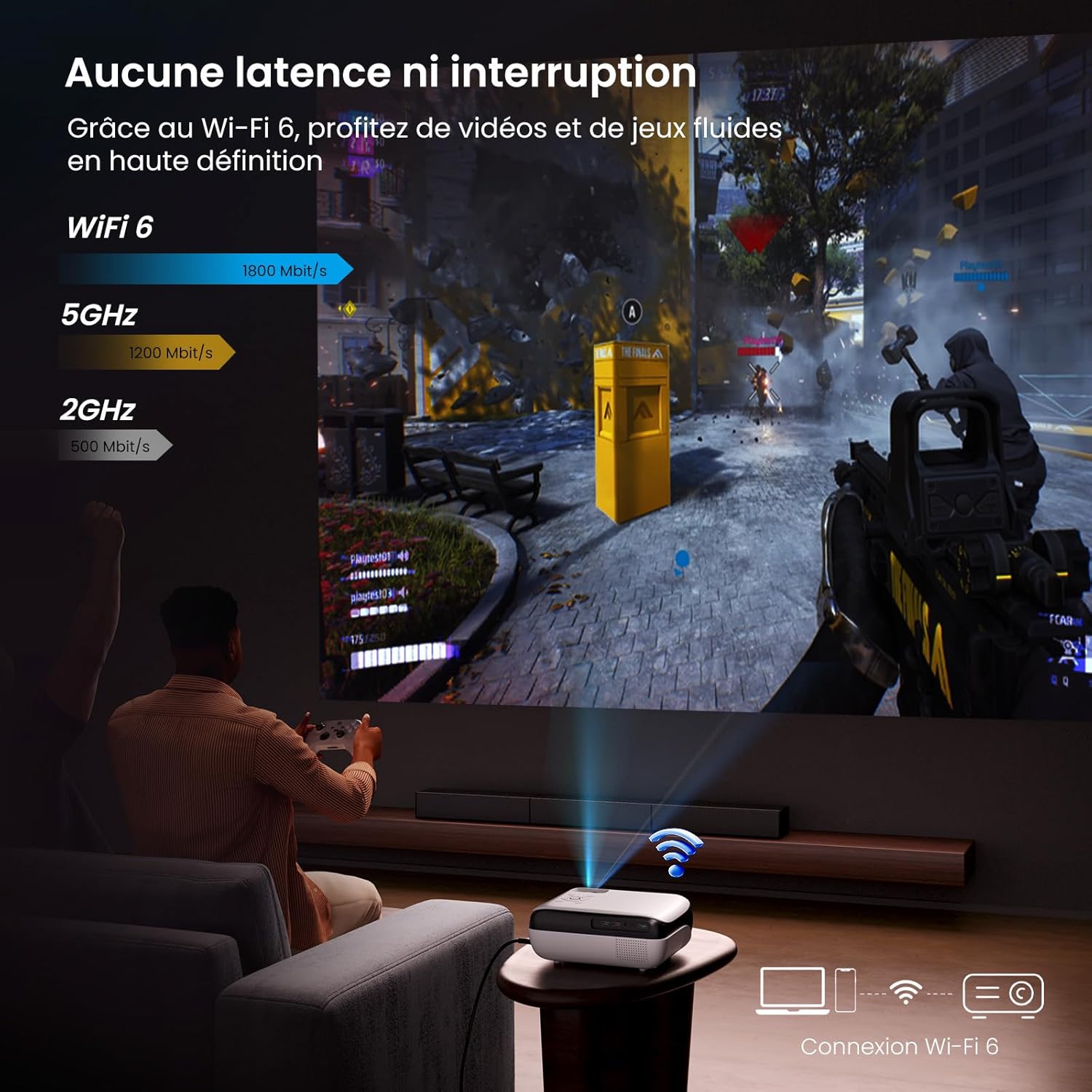 Vidéoprojecteur Google TV 8