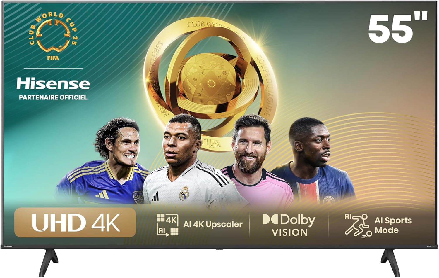 Hisense TV 55 pouces 4K 1