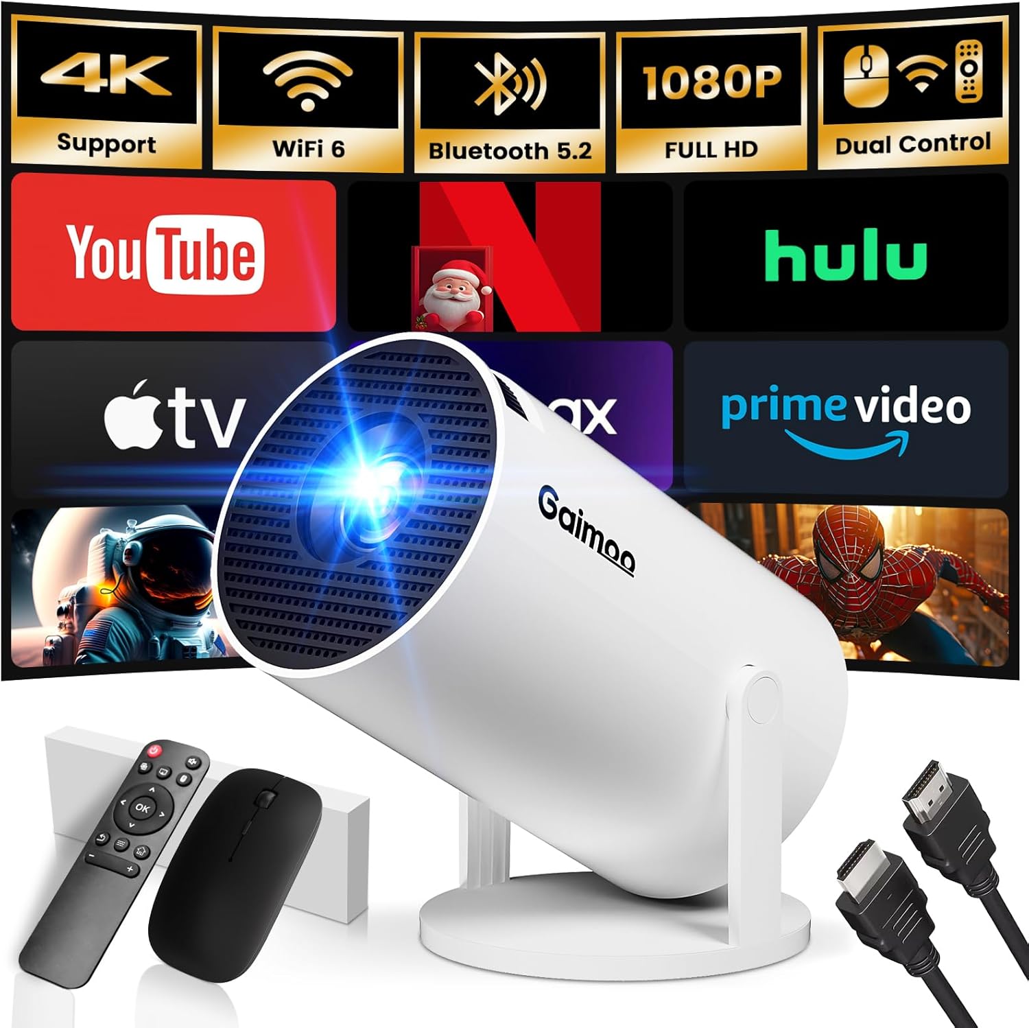 Vidéoprojecteur Android TV 1