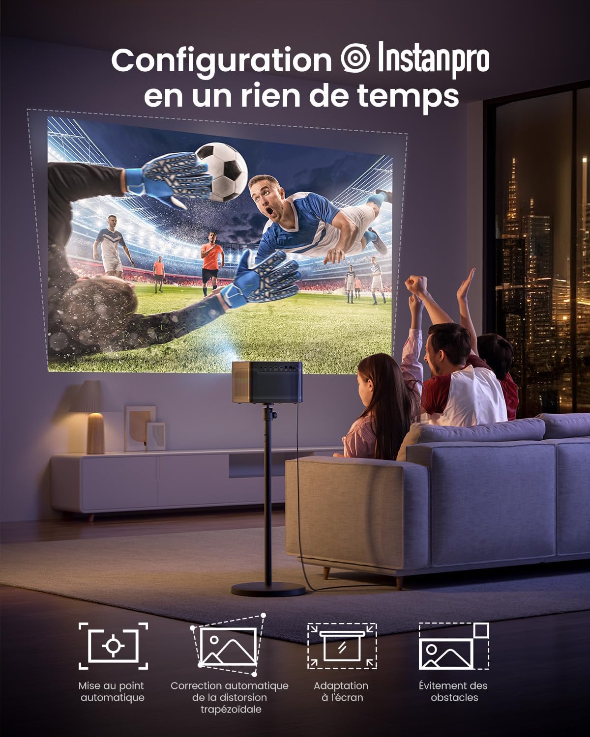 DANGBEI Vidéoprojecteur 4K Laser 6