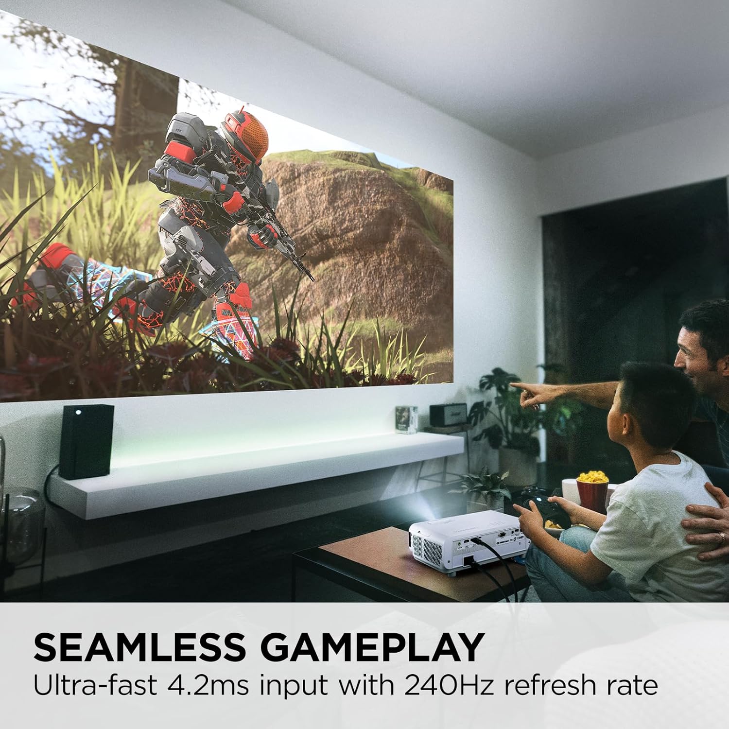 Projecteur gaming 4K 4