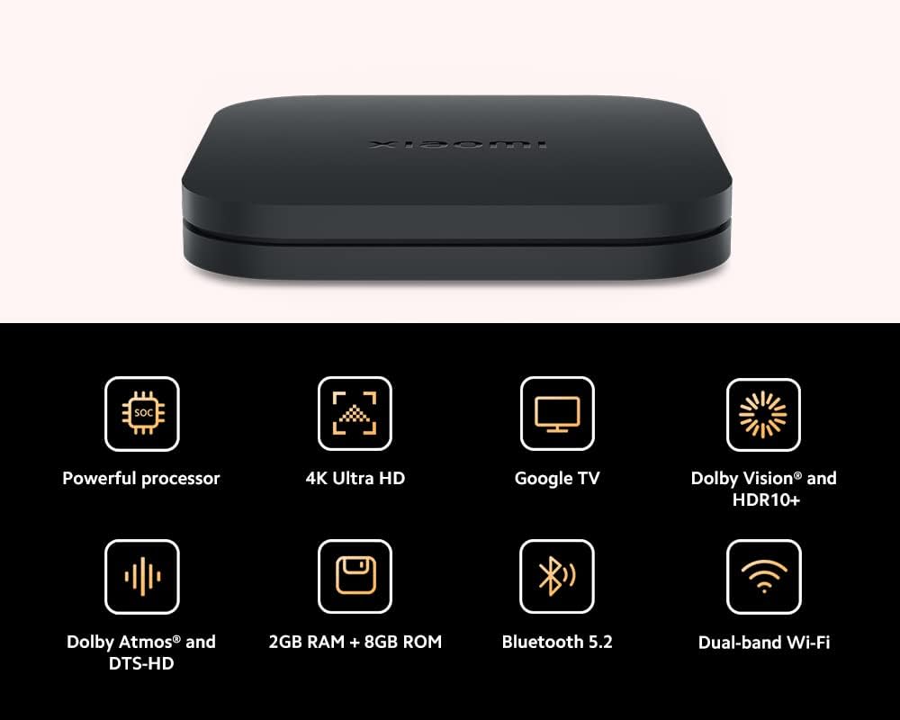 Xiaomi TV Box S 4K 2