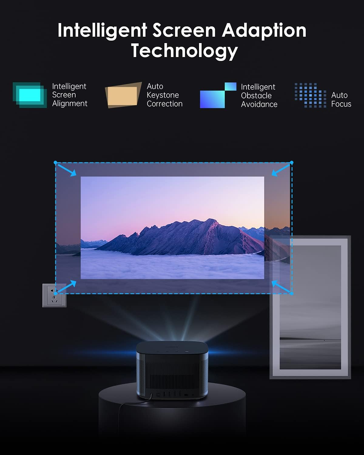 Vidéoprojecteur 4K Android 4