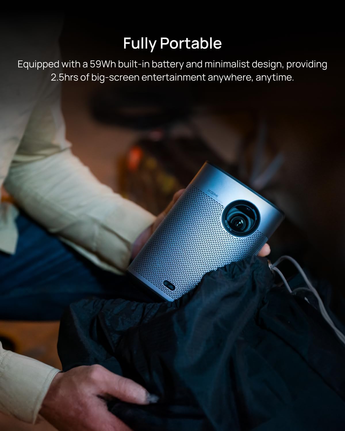 Vidéoprojecteur portable batterie xgimi 2