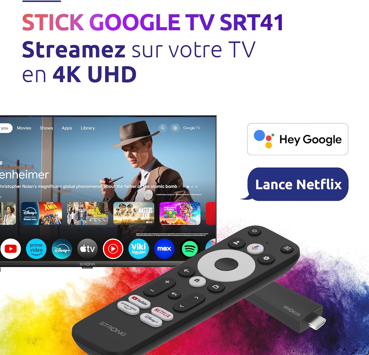 Stick Google TV 4K 3
