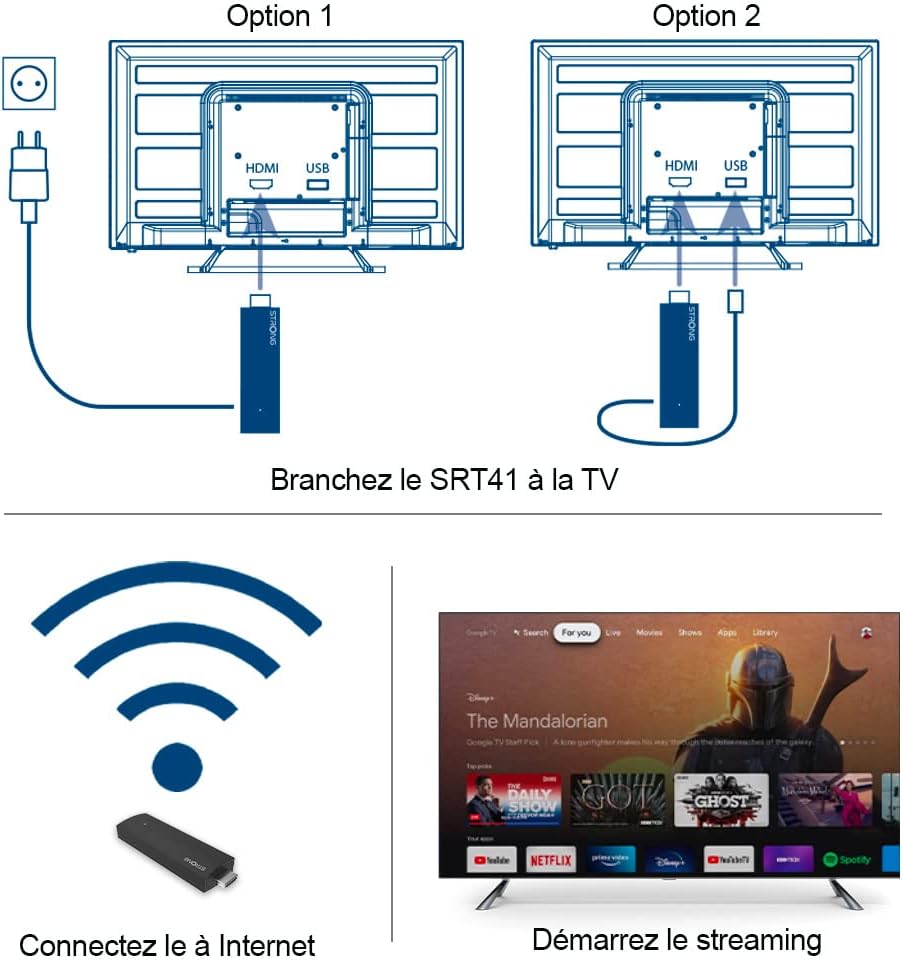 Stick Google TV 4K 11