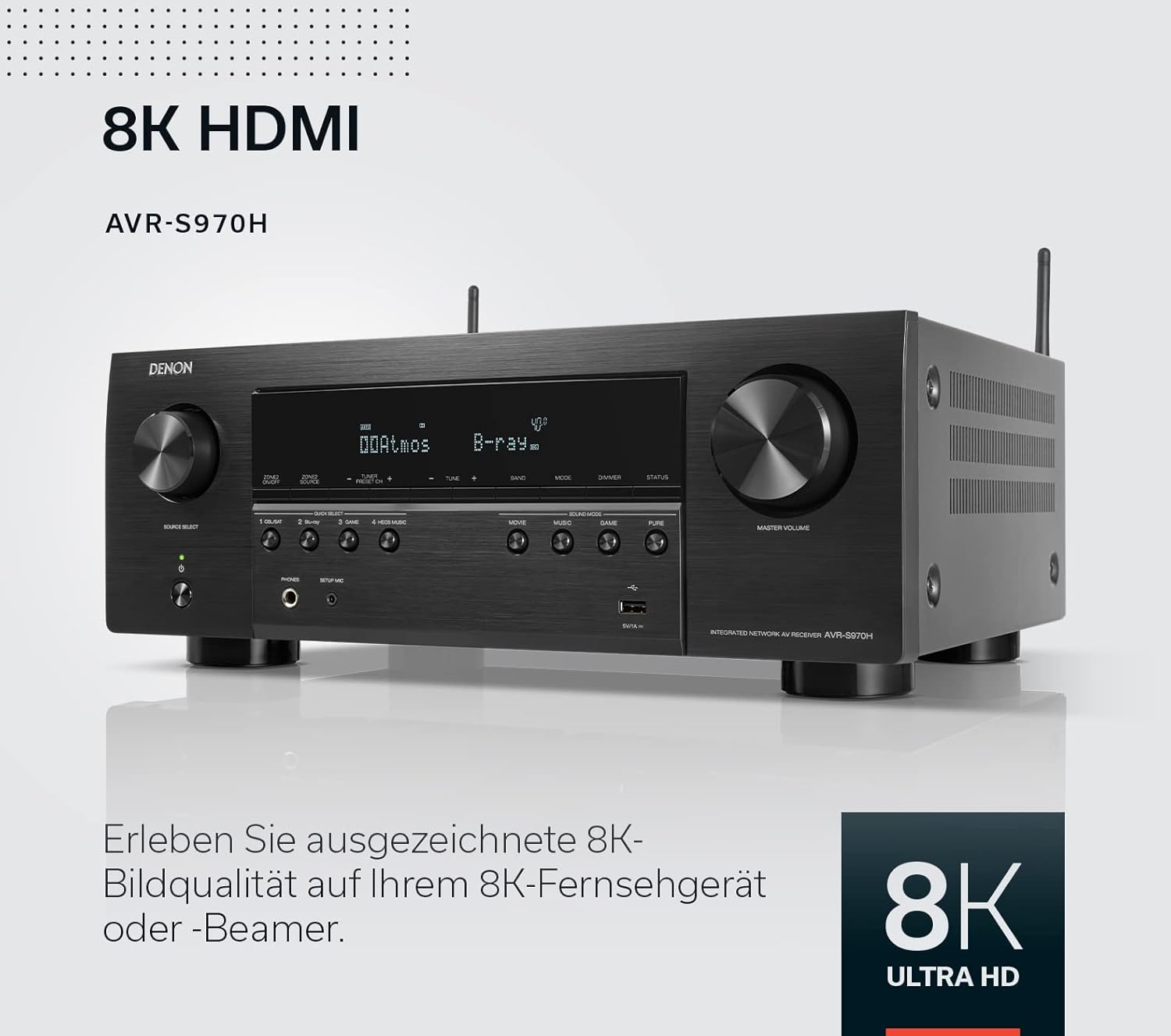 Amplificateur Home Cinéma Denon 8K 4