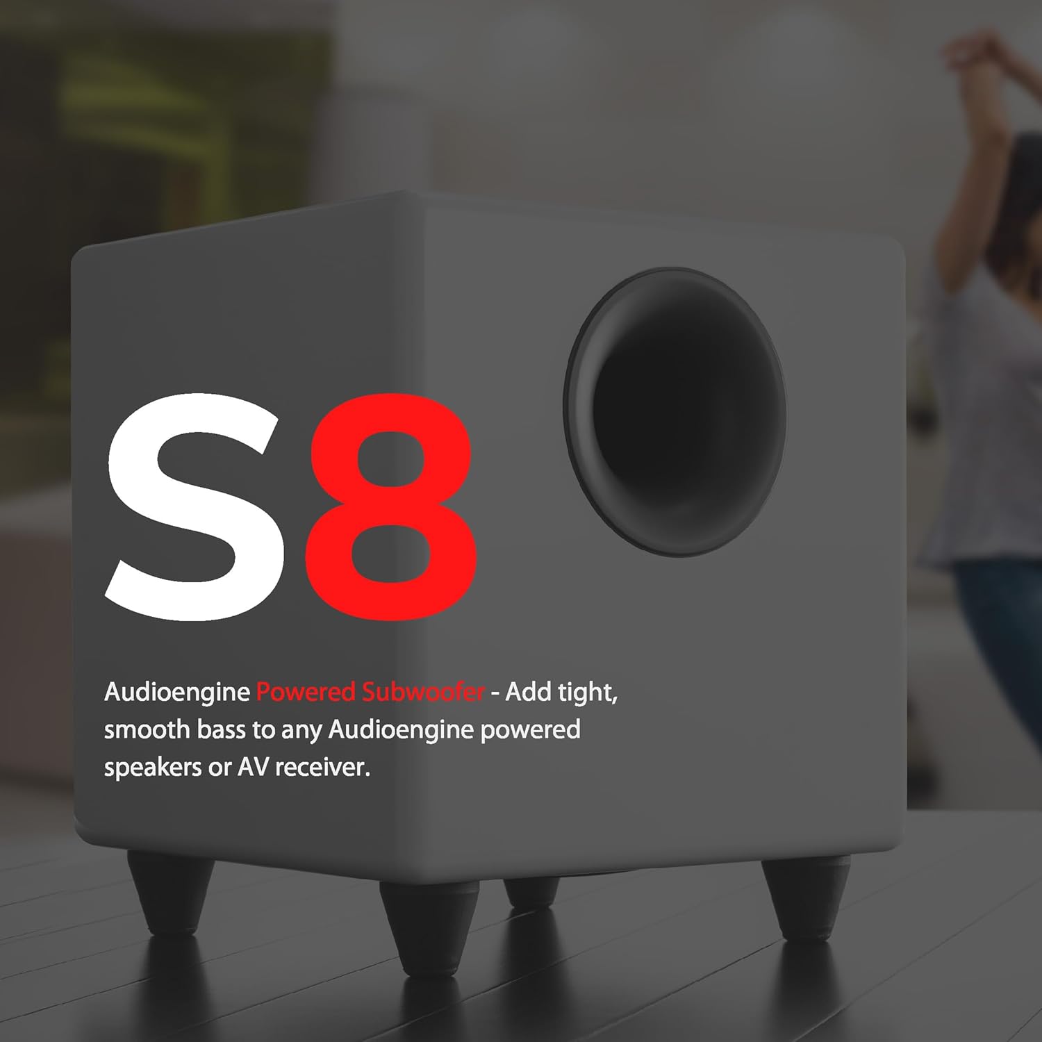 Caisson de basses Audioengine S8 7