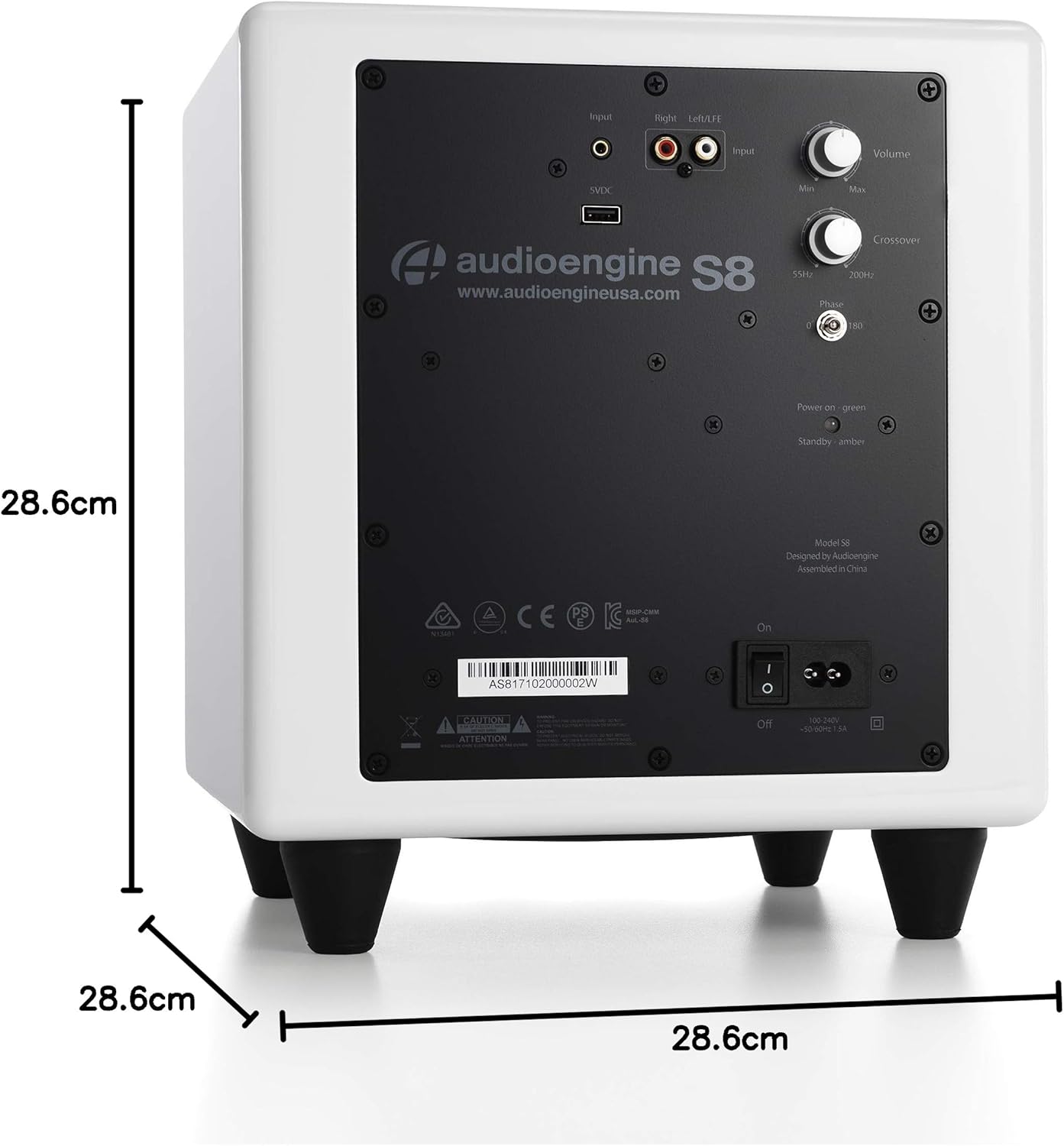 Caisson de basses Audioengine S8 10
