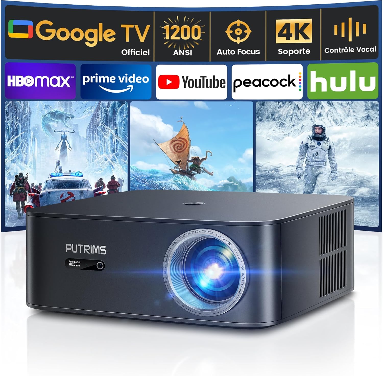 Vidéoprojecteur Google TV 1