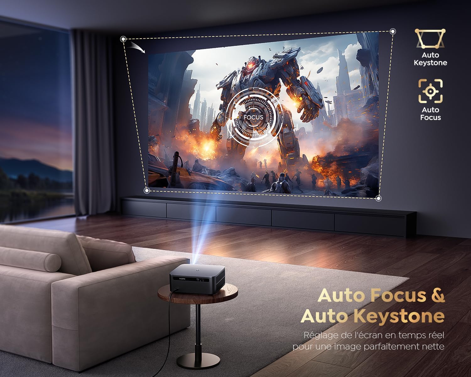 Vidéoprojecteur Google TV 3