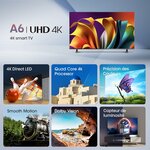 Hisense TV 55 pouces 4K 3