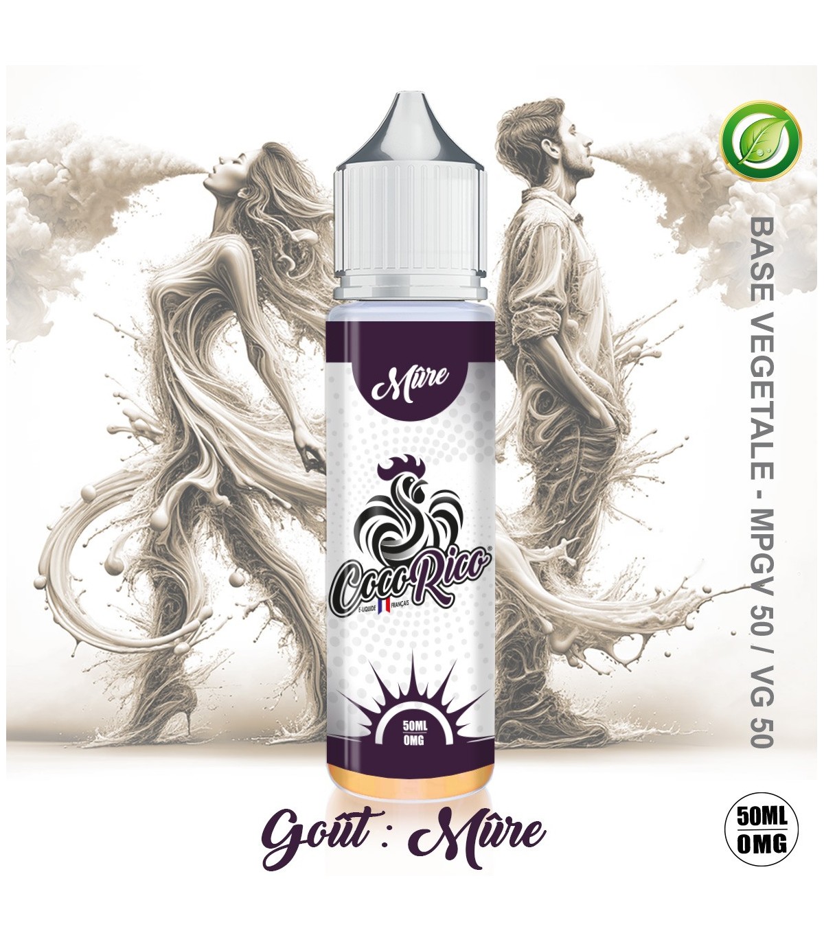 Cocorico Mure 50ml - E-liquide/Fruités