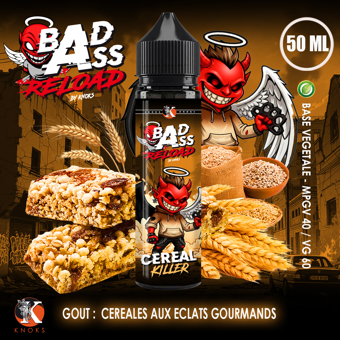 BadAss Reload 50 ml CEREAL KILLER - E-liquide/Gourmand - LA BOUTIQUE DU  VAPOTHICAIRE